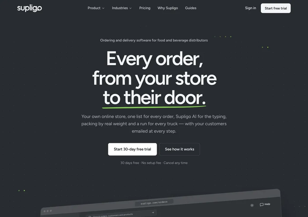 Supligo website